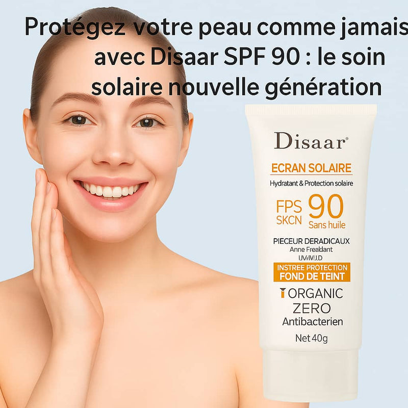 Crème Solaire SPF90 – Éclat, Protection & Hydratation