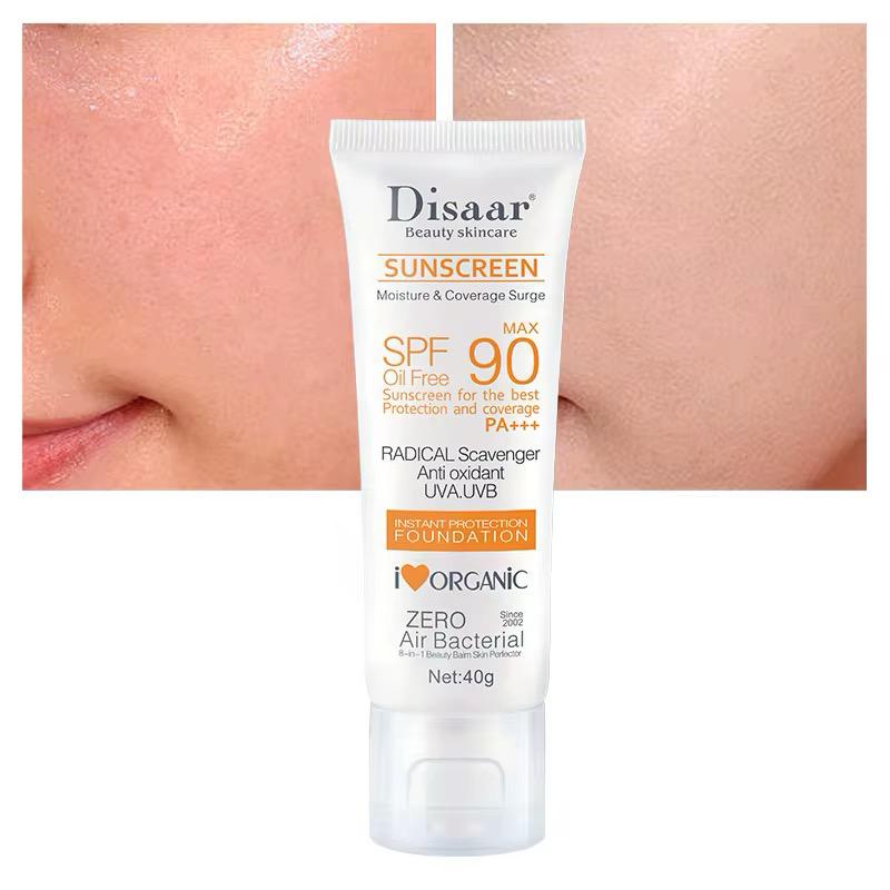 Crème Solaire SPF90 – Éclat, Protection & Hydratation